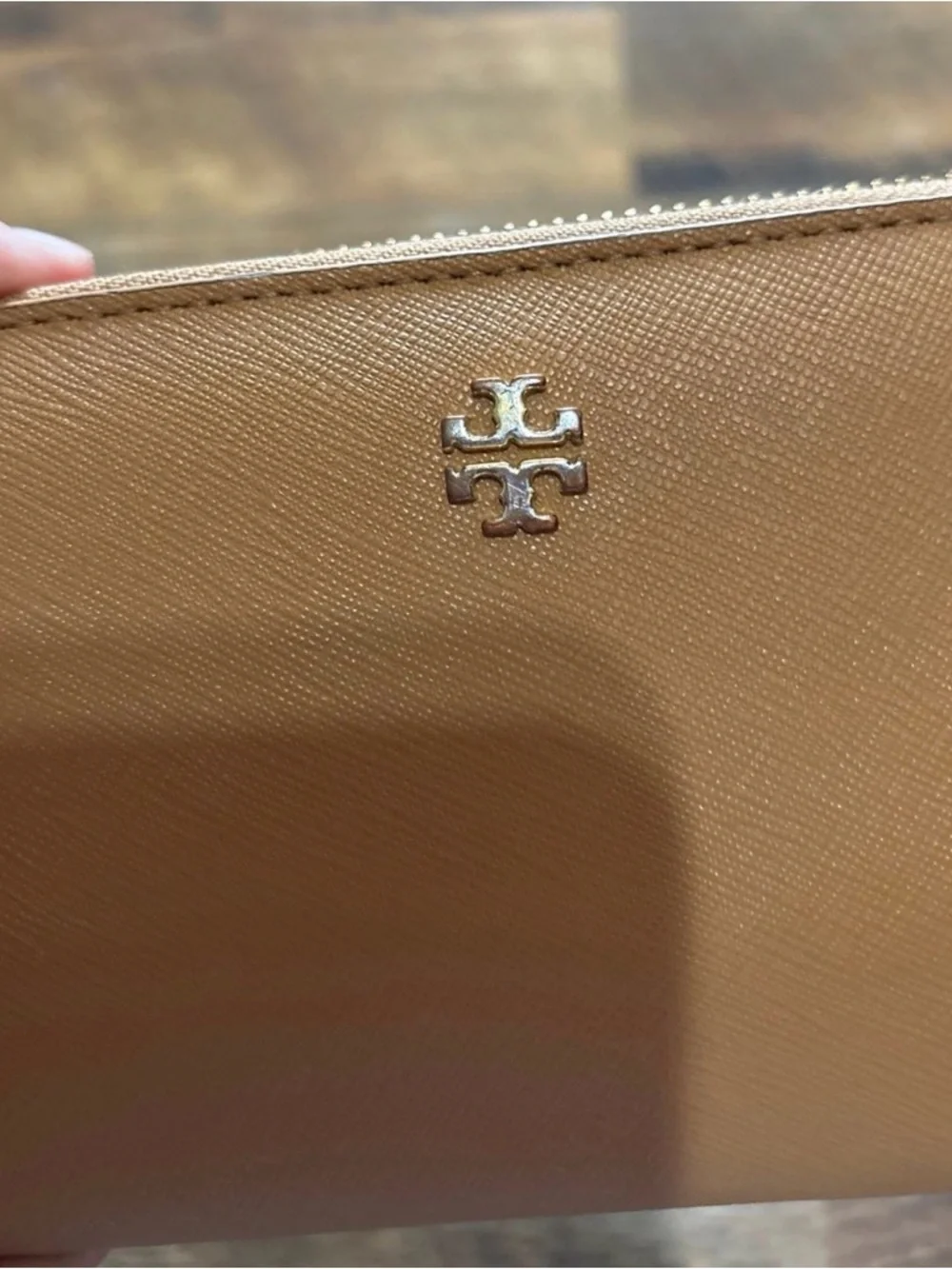 Tory Burch‎ Zip Around Wallet - Tan